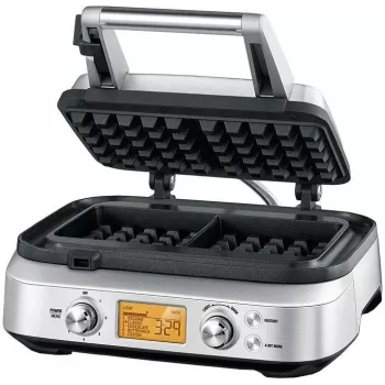 Sage SWM620BSS4EEU1 Smart Waffle Pro belgický stroj na wafle, 1000 W, brúsená nehrdzavejúca oceľ