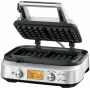 Sage SWM620BSS4EEU1 Smart Waffle Pro belgický stroj na wafle, 1000 W, brúsená nehrdzavejúca oceľ