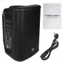 V-TONE ALPHA 8 aktívny akumulátorový stĺpový PA systém s integrovaným mixpultom, 300W RMS, 8 inch woofer, Bluetooth, USB/SD, Hall