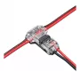 Synergy 21 LED FLEX Strip Additional Easy Connect T Shape Connector pre 2 Line Clear