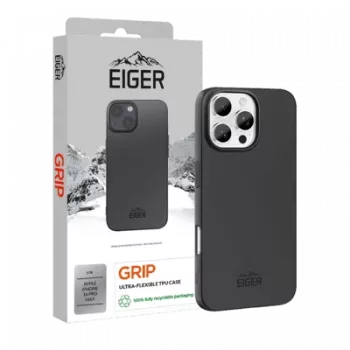 Eiger Grip puzdro iPhone 16 Pro Max čierne (EGCA00615)
