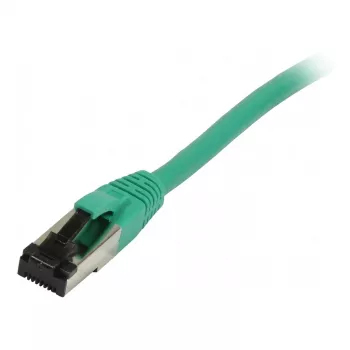 Synergy21 patch kábel RJ45, CAT8.1 2000MHz, 5m, zelený, S/FTP, TPE/LSZH (SuperFlex), AWG26