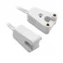 Synergy 21 LED adaptér pre LED trubice T8 pätica G13 2-dielna súprava biela