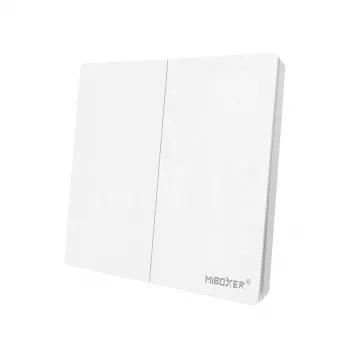 Miboxer Synergy 21 LED diaľkový ovládač 2,4 GHz Dual White CCT bezdrôtový stmievací panel biely (PUSH3-2)