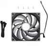 TRYX ROTA PRO ventilátor - 140 mm, čierny