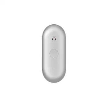 PLAUD NotePin S strieborný AI hlasový záznamník, 64 GB, 300 mAh, USB-C, strieborný