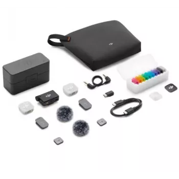DJI Mic Mini 2 bezdrôtový mikrofónový systém (2 TX + 1 RX + nabíjacie puzdro)