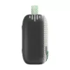 QCY SP2 bezdrôtový reproduktor (hnedý) - prenosný Bluetooth 5.3 reproduktor s RGB osvetlením, IPX5, TWS