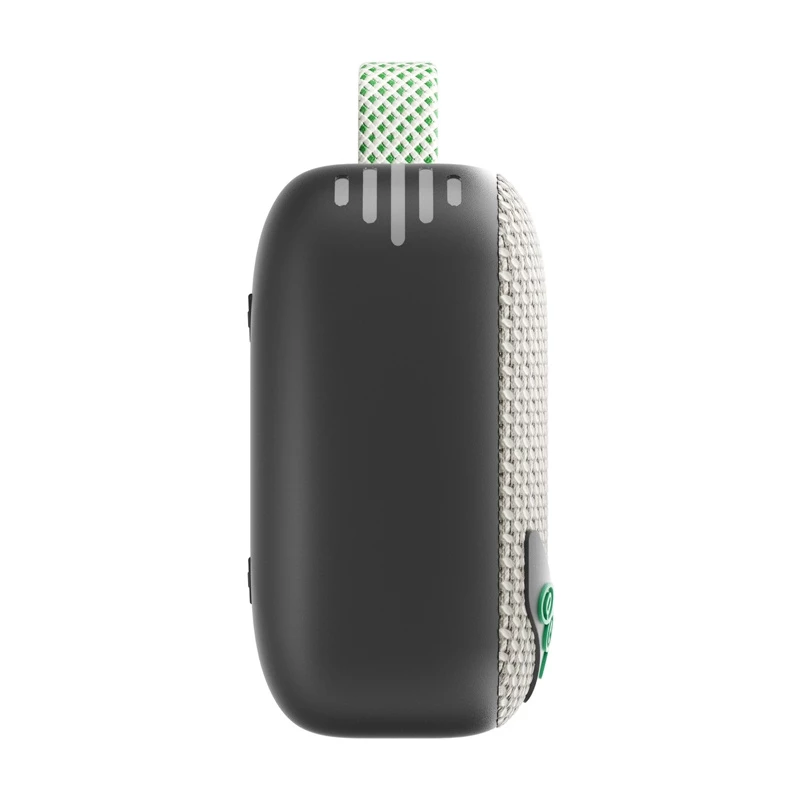 QCY SP2 bezdrôtový reproduktor (hnedý) - prenosný Bluetooth 5.3 reproduktor s RGB osvetlením, IPX5, TWS