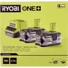 RYOBI RC18120-250 2x 18V 5,0Ah Lithium+ sada batérií s kompaktnou nabíjačkou