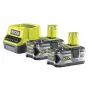 RYOBI RC18120-250 2x 18V 5,0Ah Lithium+ sada batérií s kompaktnou nabíjačkou