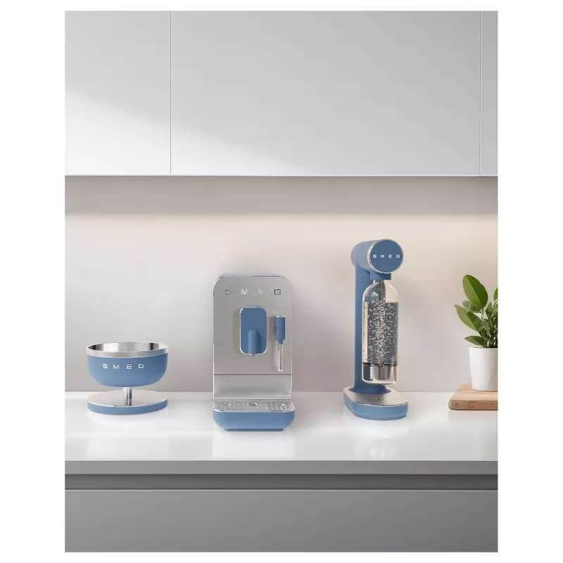 Smeg výrobník sódy Collezione Aesthetic Storm Blue (SKC01SBM)