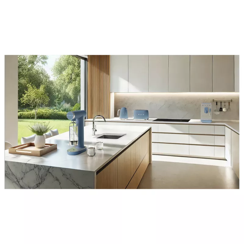 Smeg výrobník sódy Collezione Aesthetic Storm Blue (SKC01SBM)