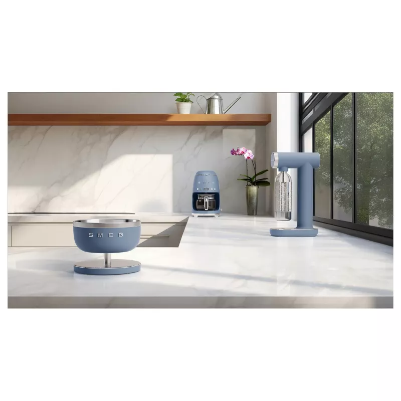 Smeg výrobník sódy Collezione Aesthetic Storm Blue (SKC01SBM)