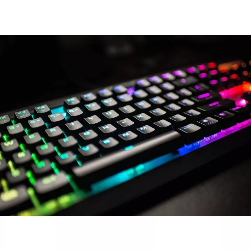 COUGAR Attack X3 RGB mechanická herná klávesnica Cherry MX Silver
