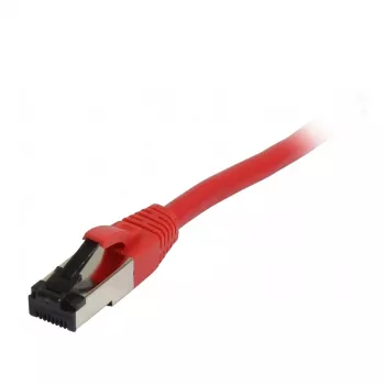 Synergy21 patch kábel RJ45, CAT8.1 2000MHz, 7,5m, červený, S-STP (S/FTP), TPE/LSZH (SuperFlex), AWG26