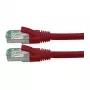 ROLINE RM patch kábel Cat.6A S/FTP (PiMF), červený, 3 m