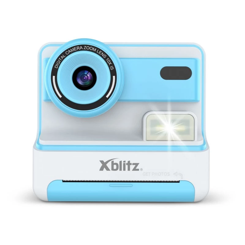 XBLITZ FLASH BLUE instantná kamera s termotlačiarňou pre deti