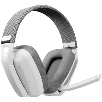 Rampage Blitz káblový herný headset biela