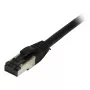 Synergy21 patch kábel RJ45, CAT8.1 2000MHz, 1,5m, čierny, S/FTP, TPE/LSZH (SuperFlex), AWG26