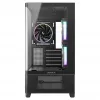 DeepCool CG380U Mid-Tower skriňa, tvrdené sklo, 3x 120mm ARGB ventilátory, čierna