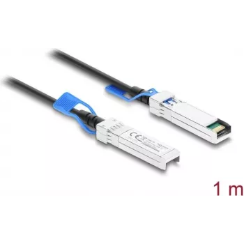 Delock Twinax SFP28 Direct Attach kábel 25 Gbps 1 m