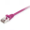Equip Cat.6 S/FTP patch kábel RJ-45 (M) na RJ-45 (M) 0,5m fialový LSZH