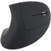 Equip 245110 vertikálna ergonomická bezdrôtová myš - pre pravákov - 2,4 GHz - USB prijímač - čierna