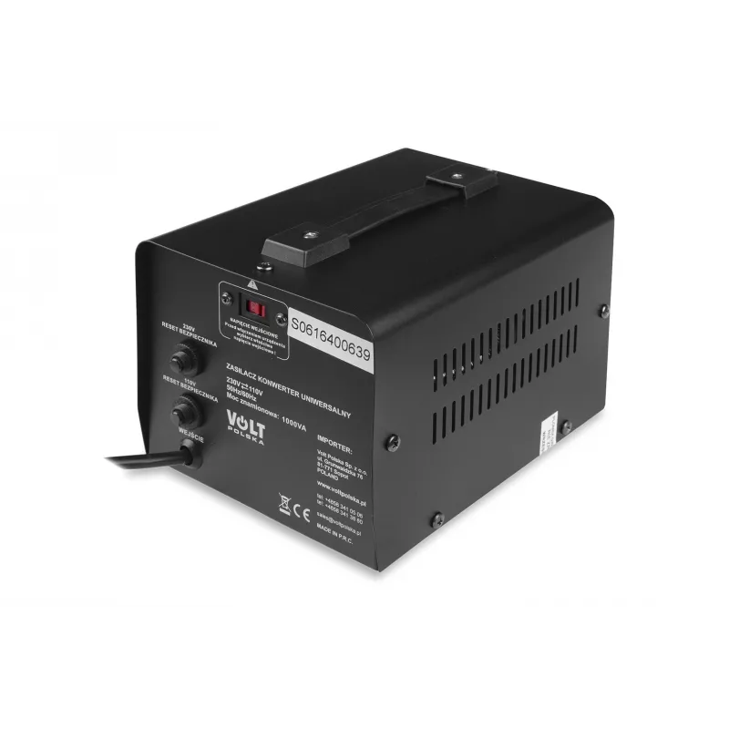 VOLT POLSKA VP 1000 230VAC/110VAC menič napätia 1000VA