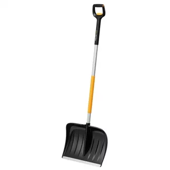 Fiskars 1057189 lopata na sneh kovová čierna, oranžová