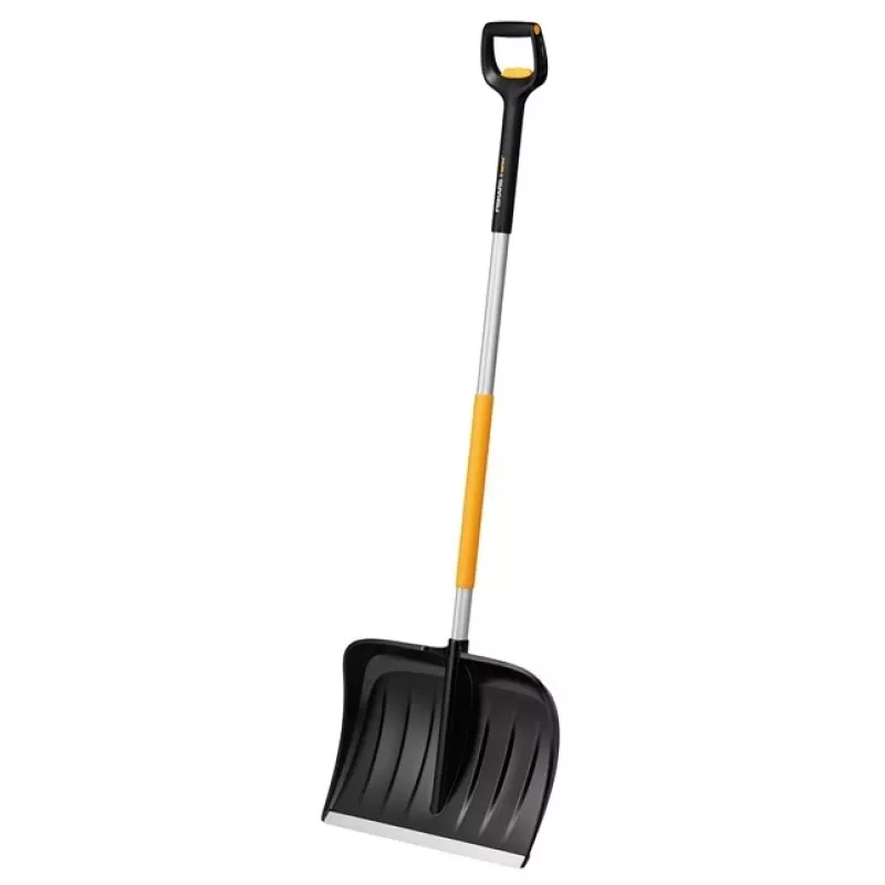 Fiskars 1057189 lopata na sneh kovová čierna, oranžová