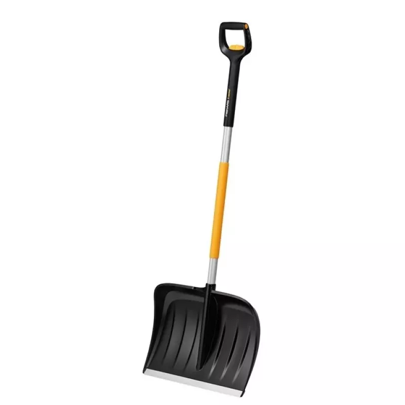 Fiskars 1057189 lopata na sneh kovová čierna, oranžová