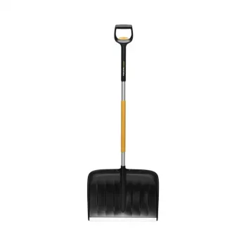 Fiskars 1057189 lopata na sneh kovová čierna, oranžová
