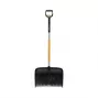 Fiskars 1057189 lopata na sneh kovová čierna, oranžová