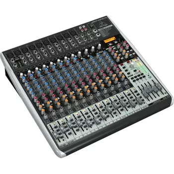 Behringer QX2442USB 24-vstupový 4/2-bus analógový mixér s USB rozhraním a FX