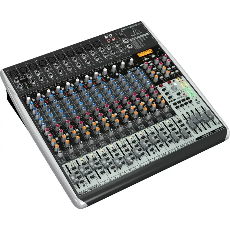 Behringer QX2442USB 24-vstupový 4/2-bus analógový mixér s USB rozhraním a FX