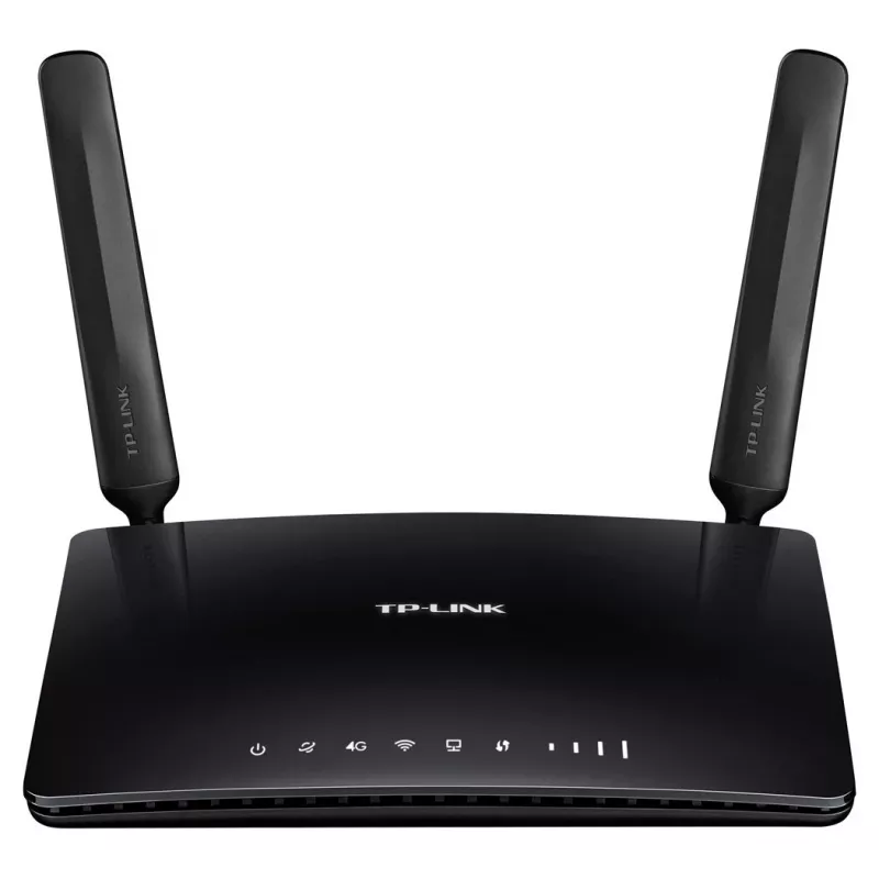 TP-Link TL-MR6400 300 Mbps Wireless N 4G LTE router, jednopásmový 2,4 GHz, Fast Ethernet, čierna