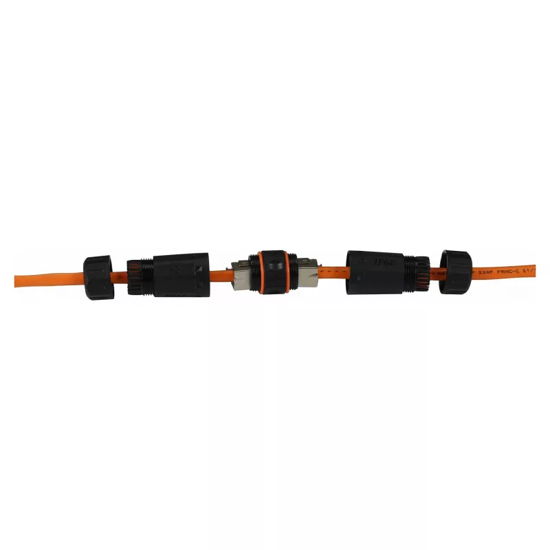 EFB Elektronik káblový konektor IP68 Cat.6A 10Gbit/s pre AWG22/1-26/1 - IEC
