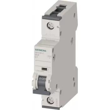 SIEMENS 5SY4101-7 MCB 1A 1-pólový C 6kA istič
