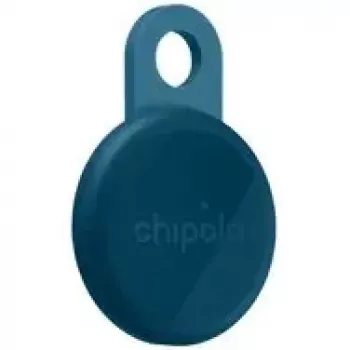 Chipolo LOOP – nabíjateľný Bluetooth tracker so silikónovým pútkom pre iOS & Android, Navy