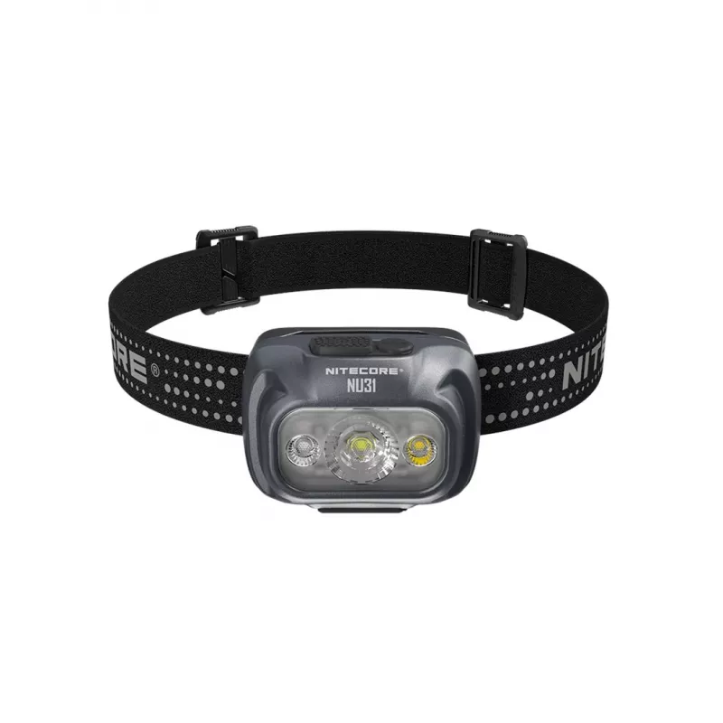 NITECORE NU31 čelová lampa 550 lúmenov bridlicová sivá