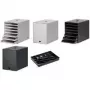 DURABLE IDEALBOX PLUS stolová zásuvková jednotka - 7 zásuviek - sivá - C4/A4 - polystyrén