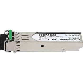 BlueOptics SFP100SM100D kompatibilný SFP transceiver, LC-Duplex, 100BASE-ZX, singlemode vlákno, 1550nm, 120km, DDM, 0°C až +70°C