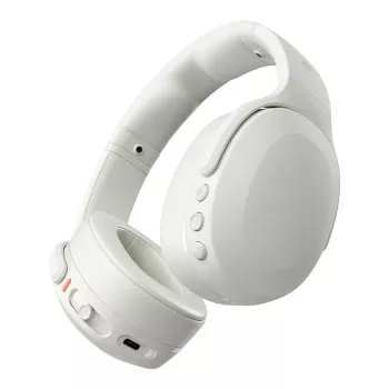 Skullcandy Crusher Evo bezdrôtové over-ear slúchadlá so Sensory Bass, Bluetooth 5.0, 40-hodinová batéria, biela