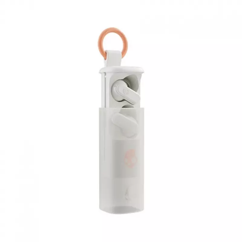 Skullcandy Dime Evo True Wireless in-ear slúchadlá, True White, Bluetooth 5.3, IPX4, až 20 hodín výdrž batérie (S2DTW-S951)