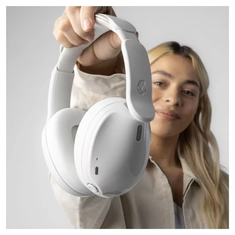 Skullcandy Hesh 540 ANC bezdrôtové over-ear slúchadlá Bluetooth 5.3 biele ANC 50h