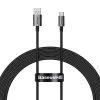 Baseus Superior 100W USB na USB-C kábel 2m čierny
