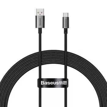 Baseus Superior 100W USB na USB-C kábel 2m čierny