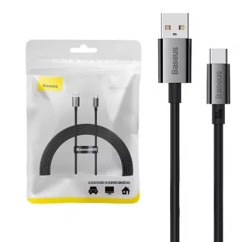 Baseus Superior 100W USB na USB-C kábel 2m čierny