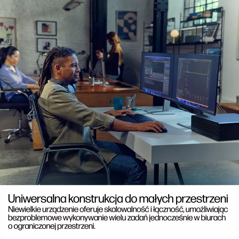 HP EliteDesk 8 SFF G1i stolový počítač, Intel Core Ultra 5 235, 16 GB RAM, 512 GB SSD, Windows 11 Pro, 3 roky záruka